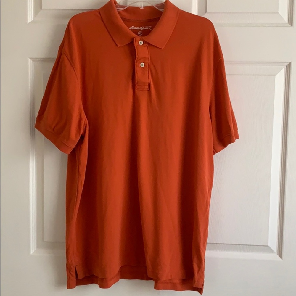Eddie Bauer Orange Polo